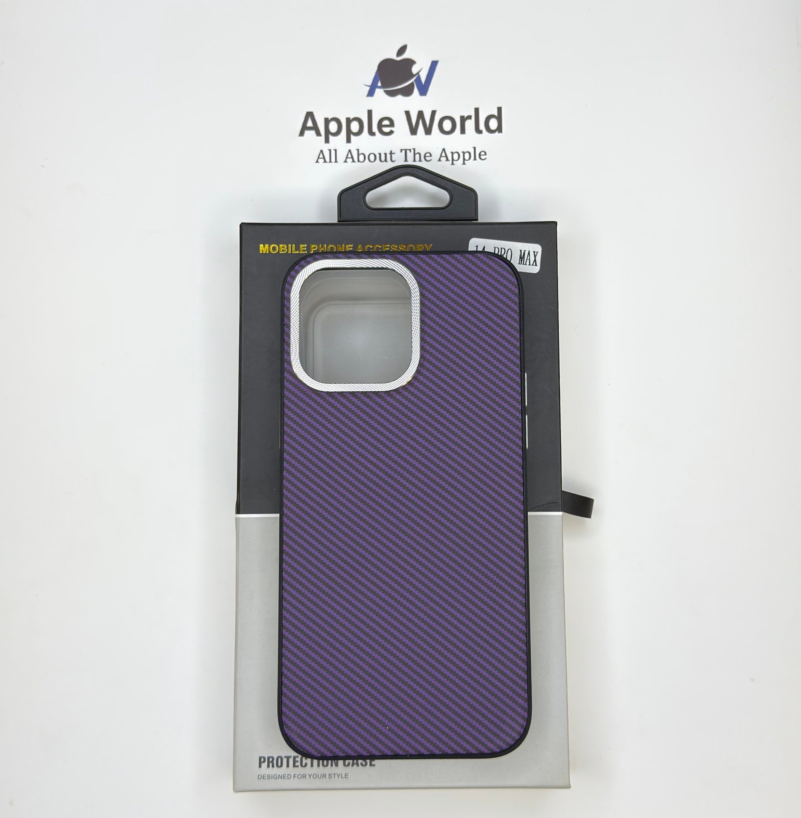 Cover iPhone 14 pro Max carbon