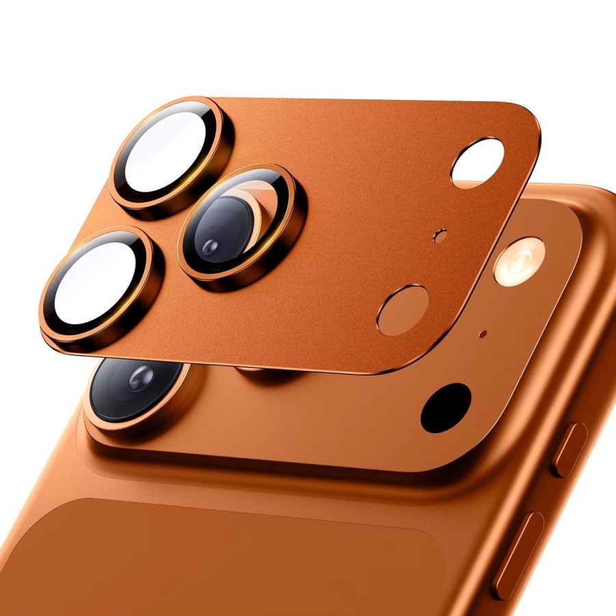 ZKLC Armor Lens Protector Glass With AR For iPhone17 Pro - Orange