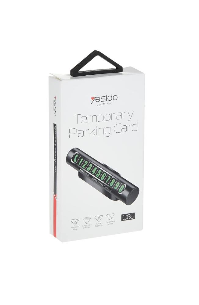 Yesido temporary parking card