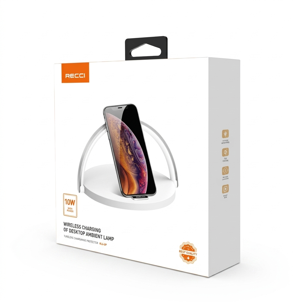 Recci wireless charging & desktop lamp
