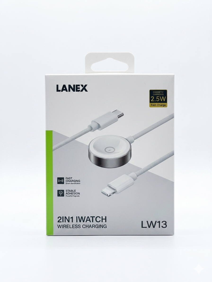 Lanex 2in1 iwatch wireless charging