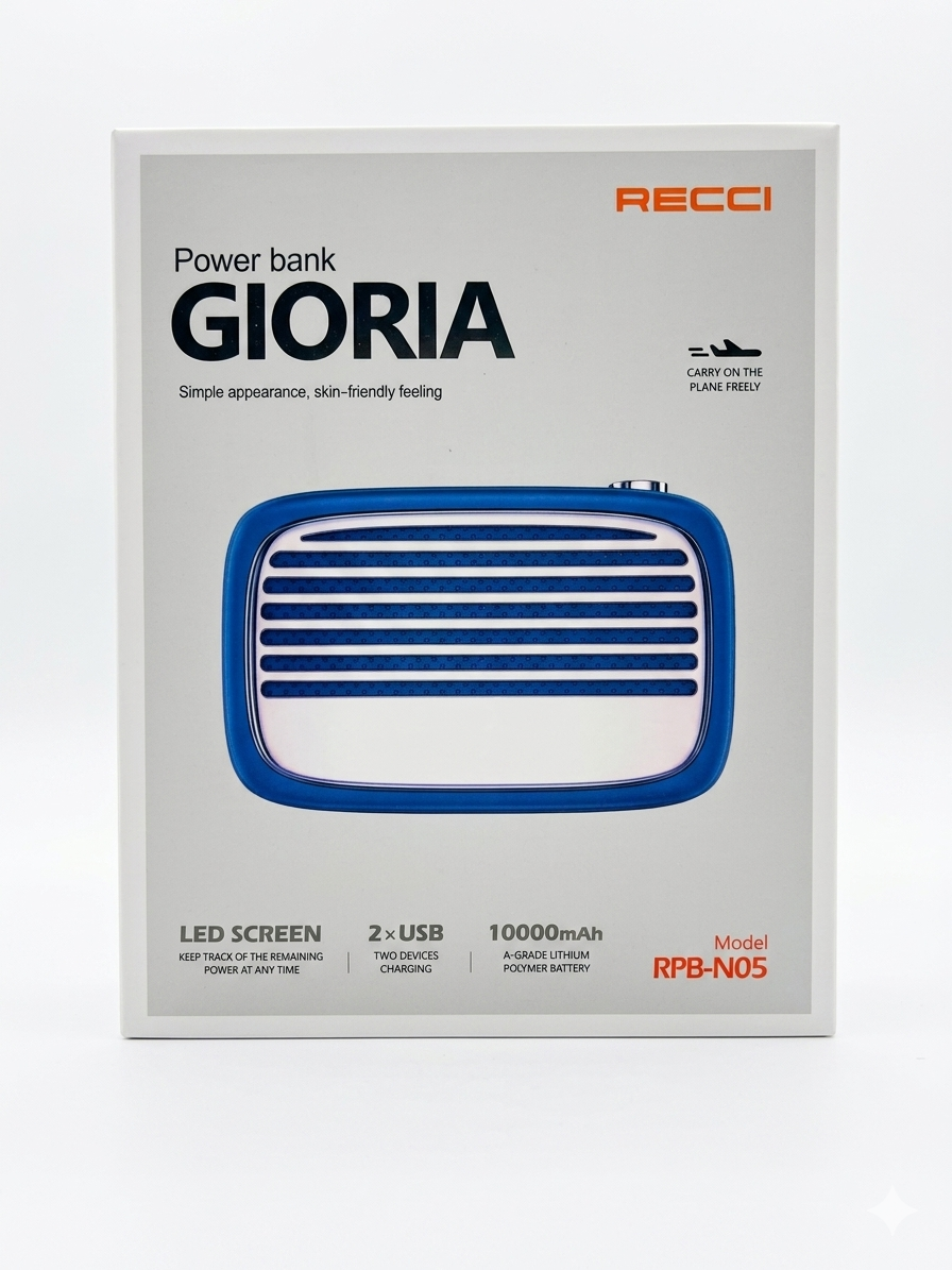 Recci power bank giora 